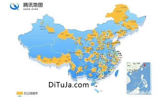 腾讯地图标注
